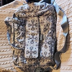 EUC Vera Bradley Weekender in Plaza Tile